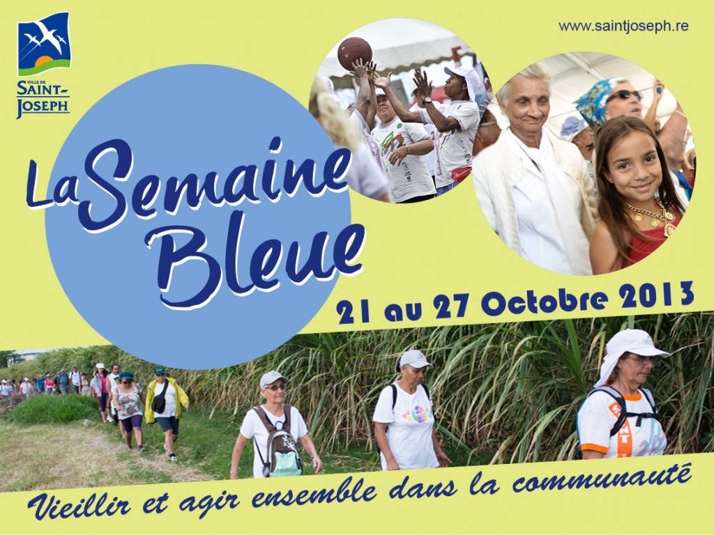 Affiche Semaine Bleue 2013 - imazcom
