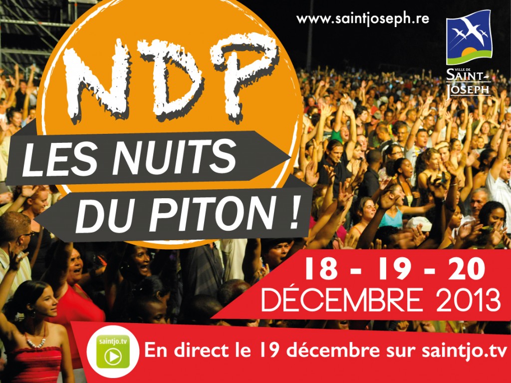 Affiche Les Nuits du Piton - imazcom