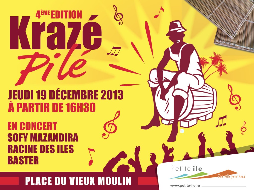 Affiche Krazé Pilé - imazcom