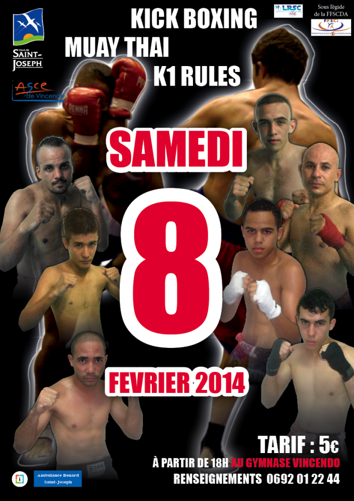 Affiche Gala de box