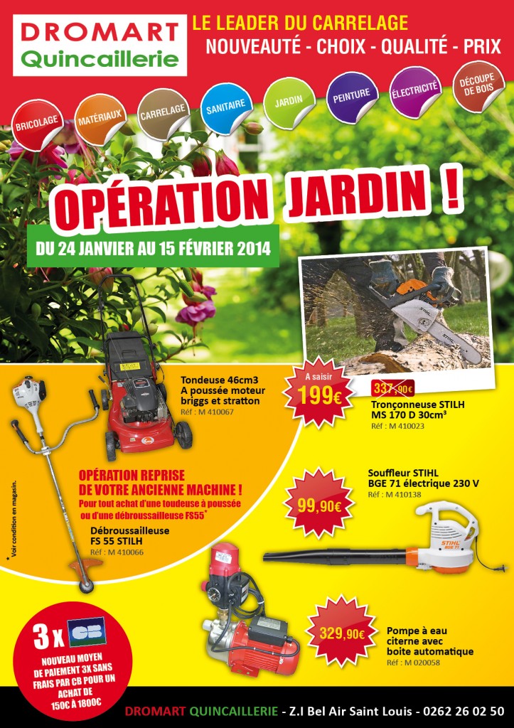 Opération Jardin Dromart - imazcom